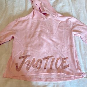 Justice Pink Sweatshirt sz. 8